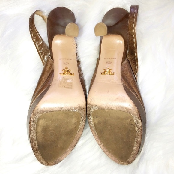 Prada Heels 40 1/2 - 10.5 - Picture 5 of 5